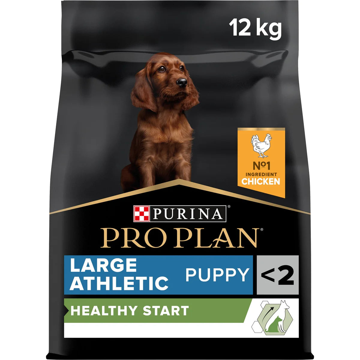 طعام الكلاب الجاف PURINA® PRO PLAN® Large Puppy Athletic مع OPTISTART® الغني بالدجاج