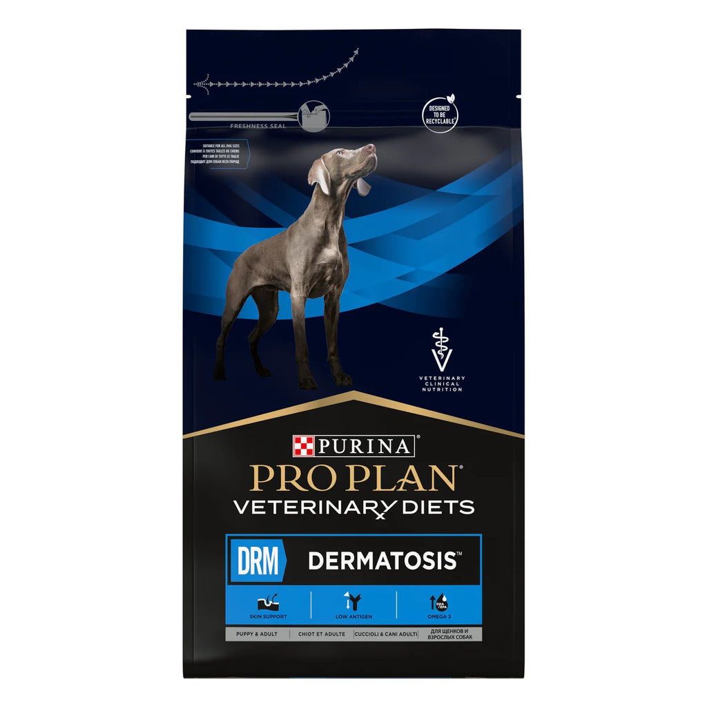 طعام الكلاب الجاف PURINA® PRO PLAN® VETERINARY DIETS DRM Dermatosis™ 