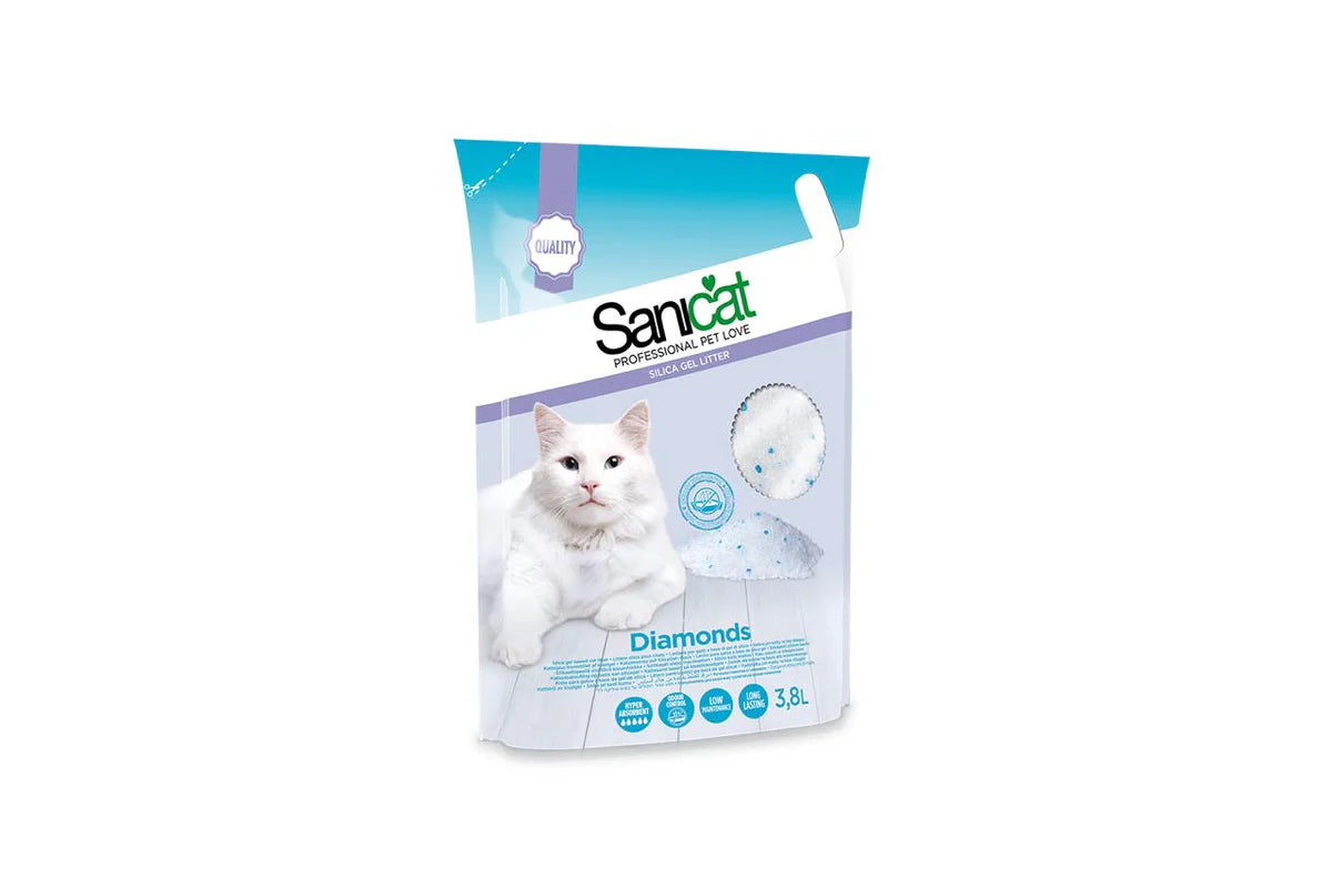SaniCat Diamonds Silica Gel 3.8L