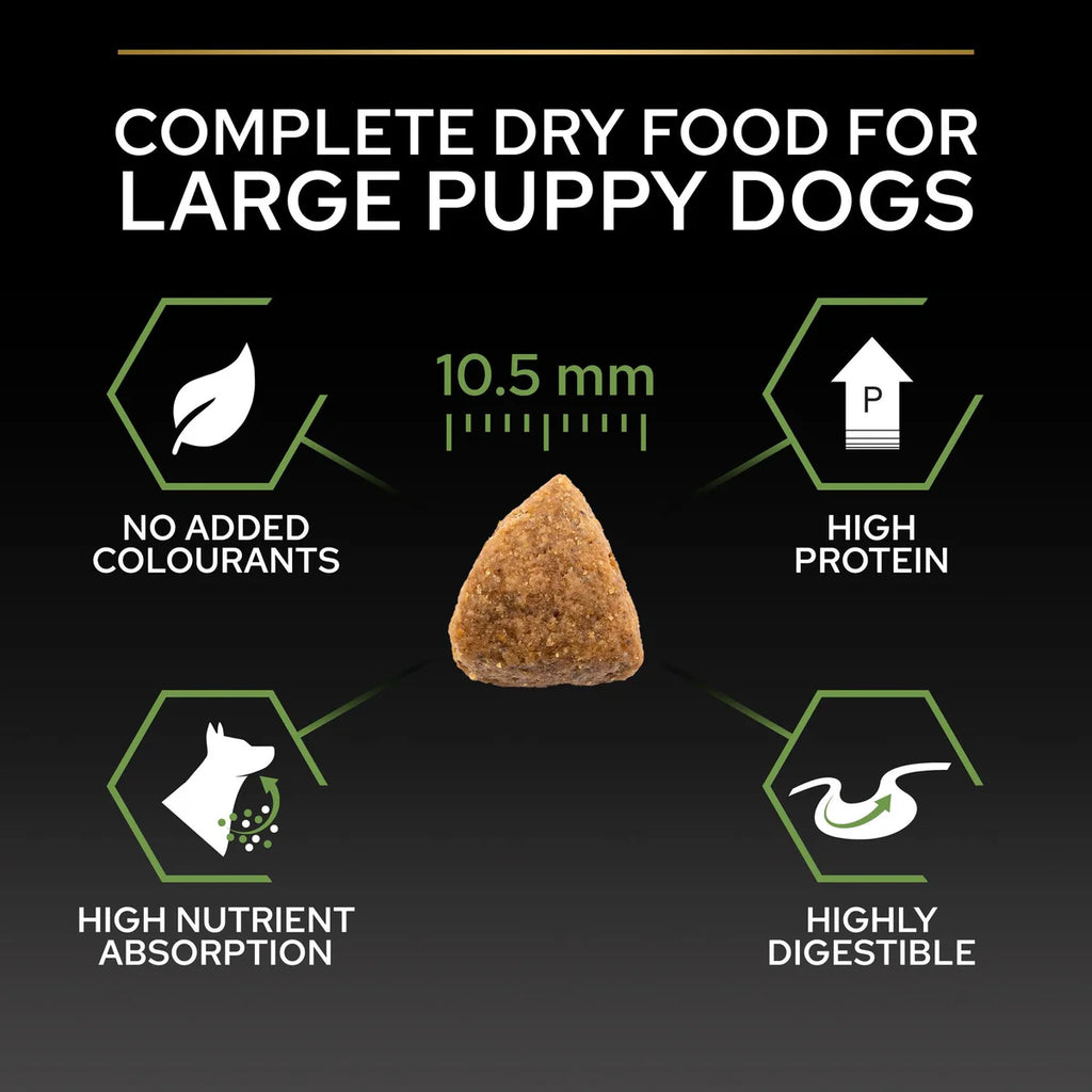 طعام الكلاب الجاف PURINA® PRO PLAN® Large Puppy Athletic مع OPTISTART® الغني بالدجاج