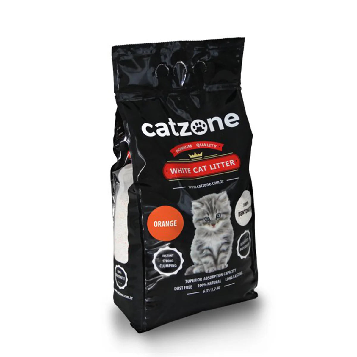 Catzone Cat Litter - Orange