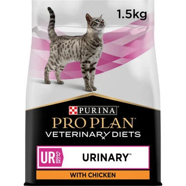 PRO PLAN® VETERINARY DIETS UR Urinary with Chicken Dry Cat Food 1.5kg