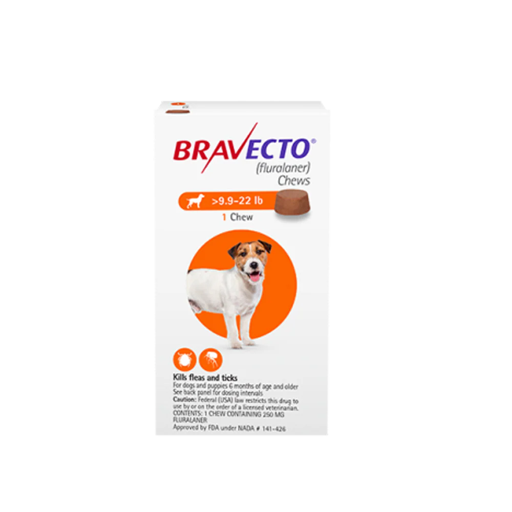 أقراص برافيكتو للمضغ للكلاب الصغيرة (4.5 - 10 كجم) × قرص واحد