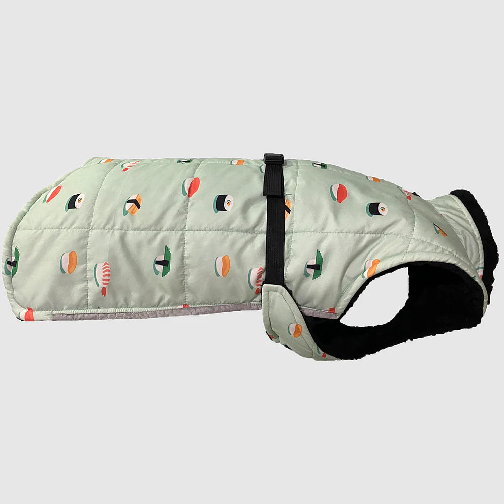 معطف بنمط السوشي