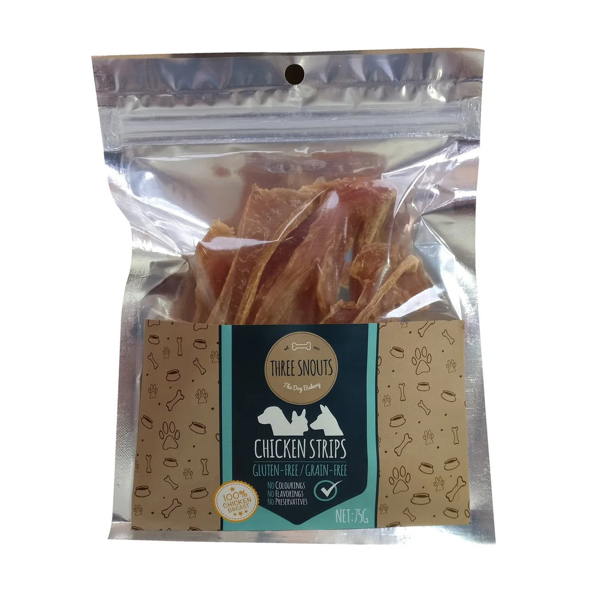 ثلاث شرائح دجاج