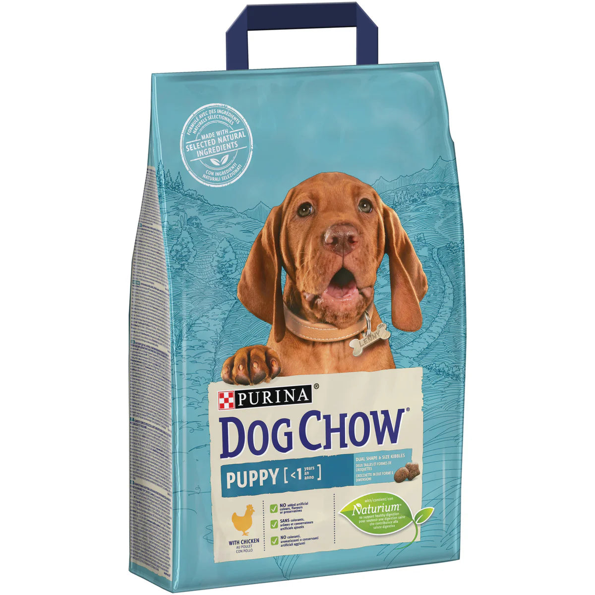 طعام الكلاب الجاف Dog Chow® بنكهة الدجاج للجراء 2.5 كجم