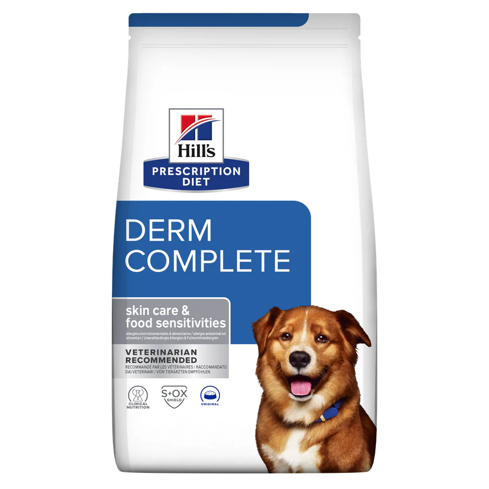 Hill's - Prescription Diet Derm Complete Dry Dog Food 4kg