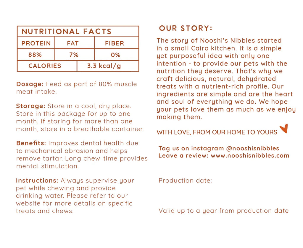 بيتزا لحم بقري من نوشي، 6 قطع