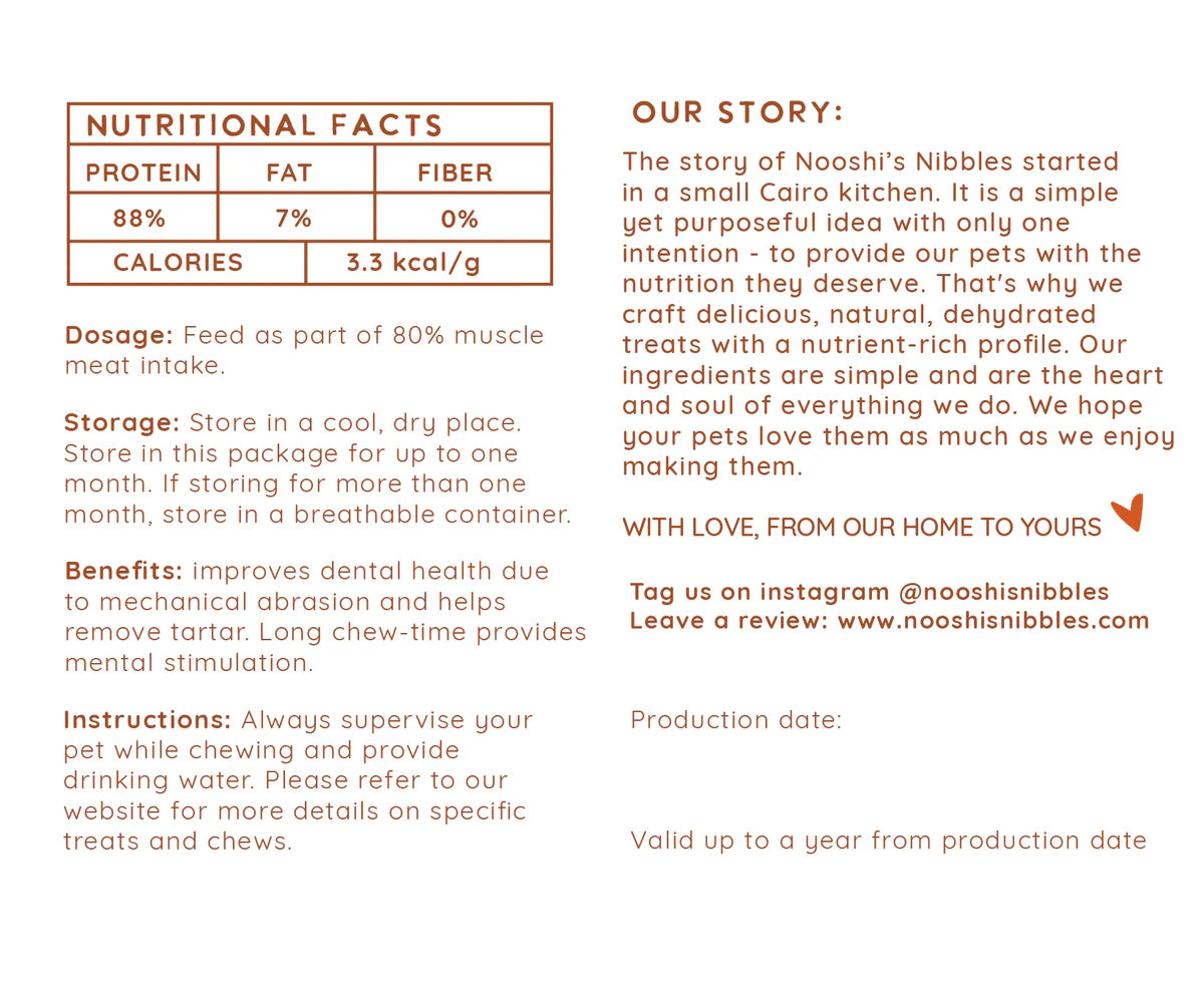 بيتزا لحم بقري من نوشي، 6 قطع