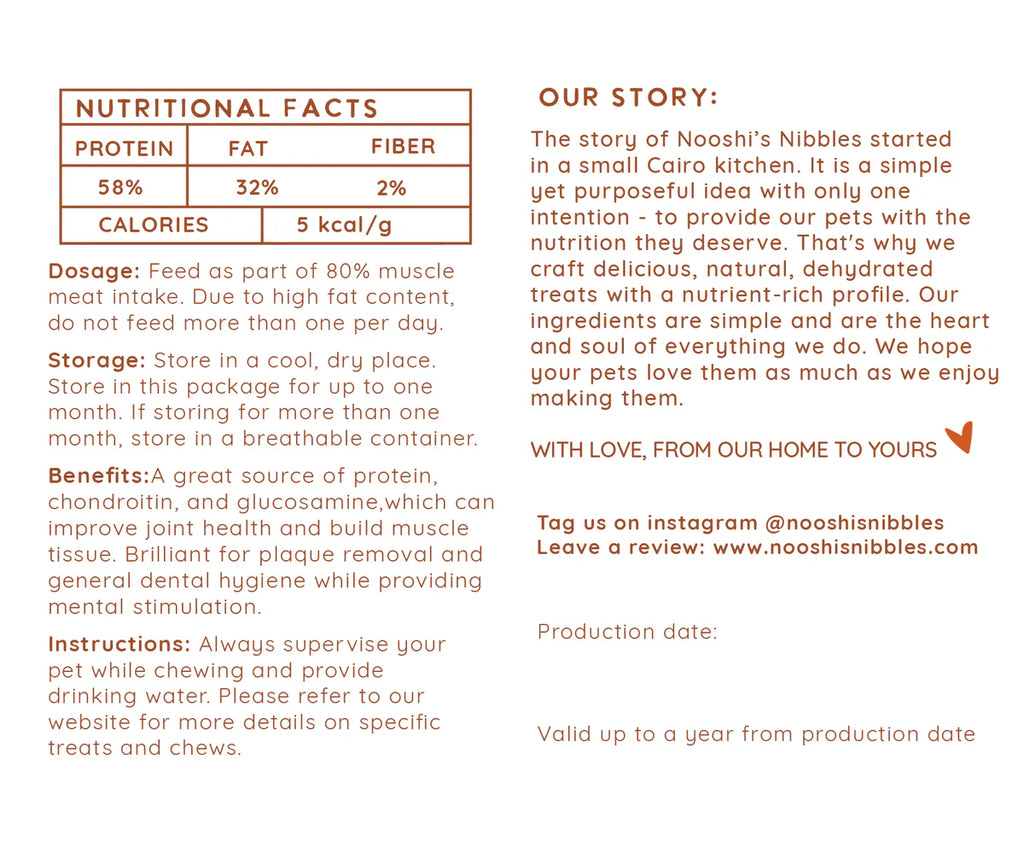 آذان لحم الخنزير من نوشي - 6 قطع