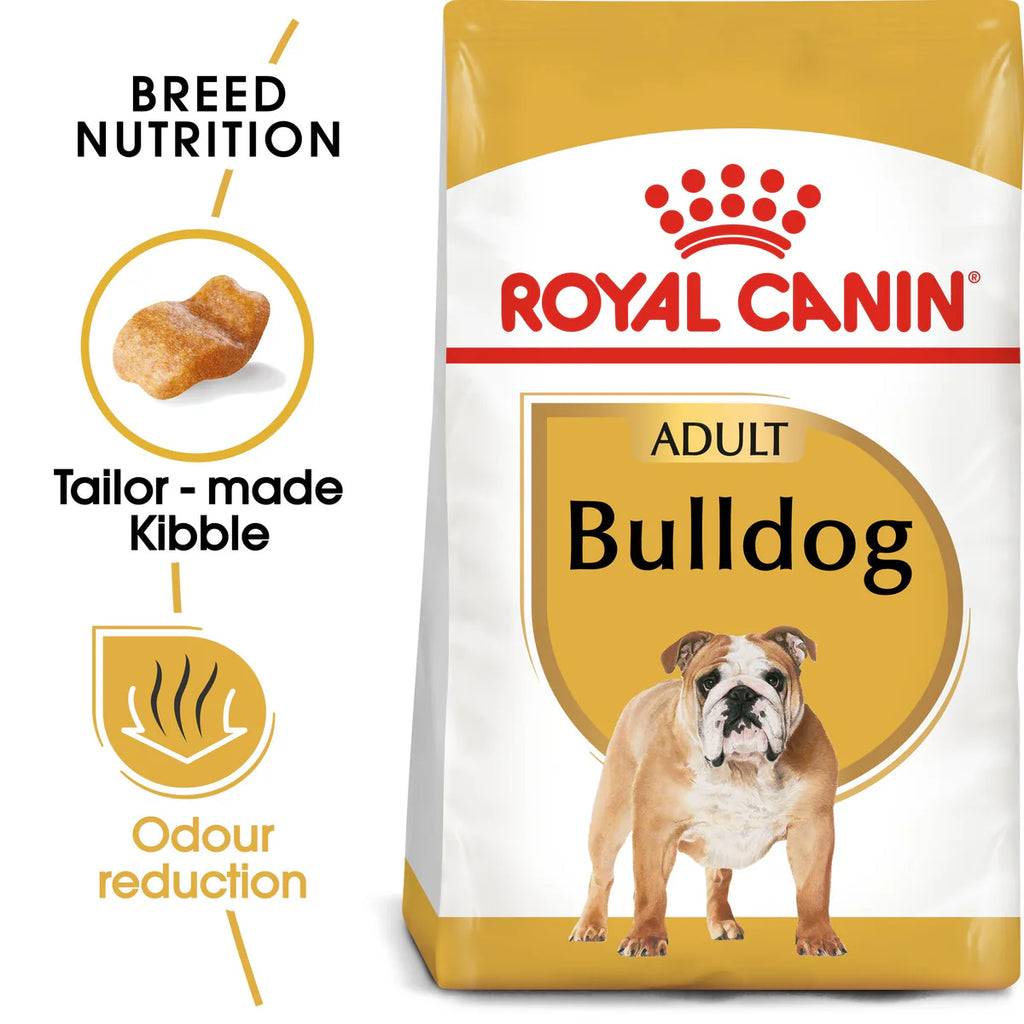 Royal Canin Bulldog Adult (3KG) - Dry food for adult dogs over 12 months