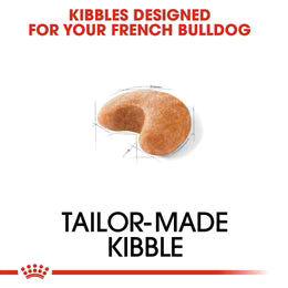 رويال كانين بولدوج فرنسي بالغ (3 كجم) - طعام جاف للكلاب البالغة فوق 12 شهرًا