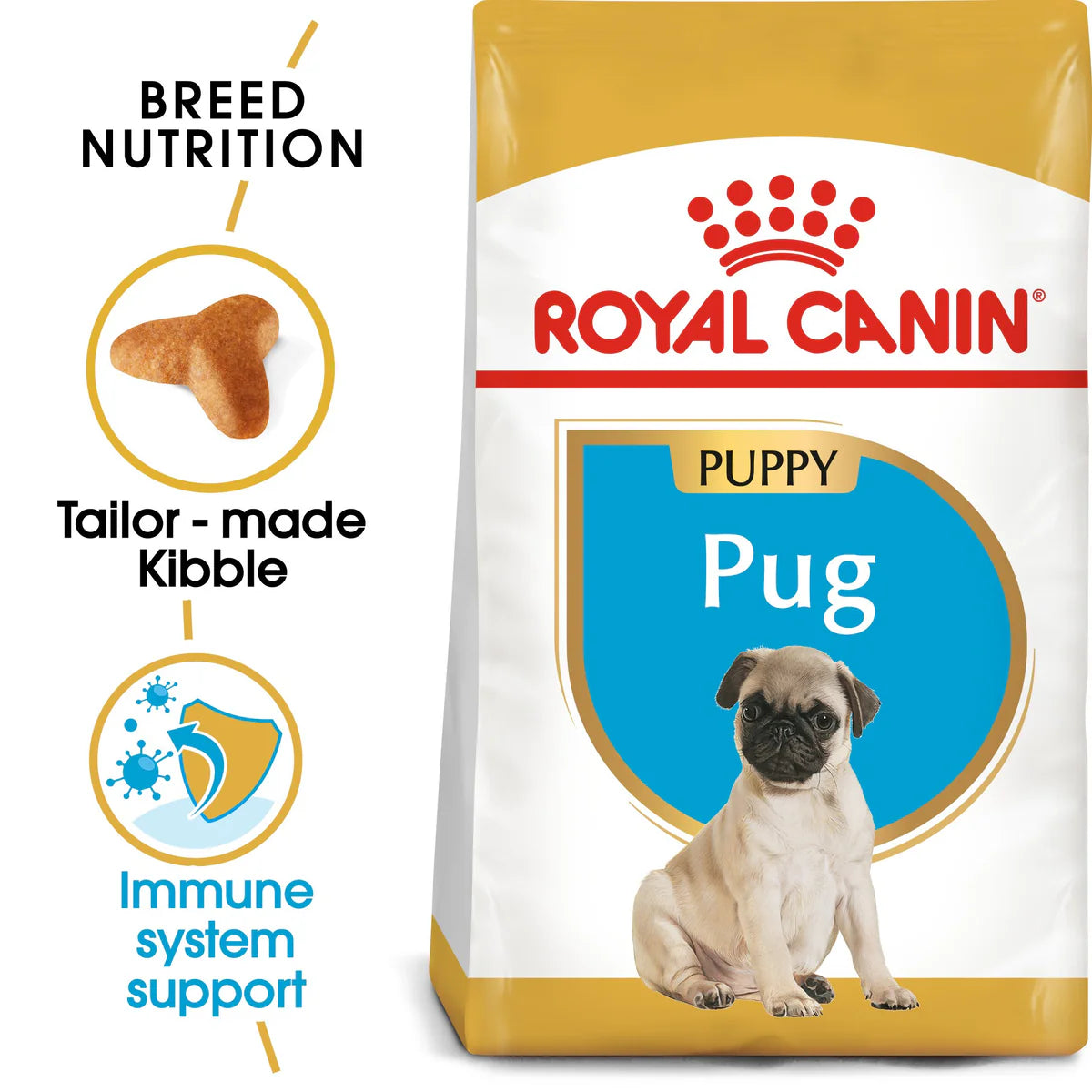 Royal Canin Pug Puppy (1.5kg) - Dry food for puppies 10 months