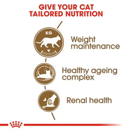 Royal Canin Ageing Sterilised 12+ (2KG) – Neutered cats over 12 years old