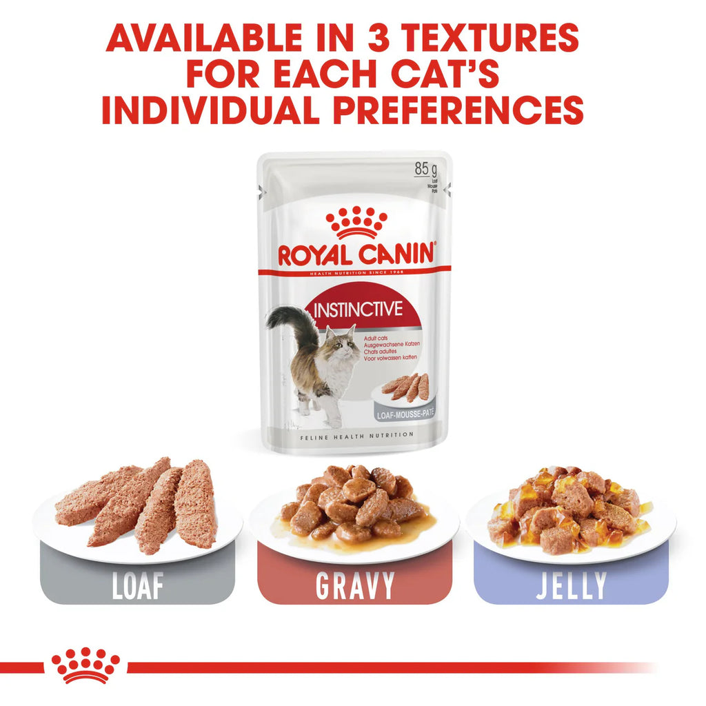 Royal Canin Instinctive in Loaf (85gm\ Pouch) - Wet food for adult cat