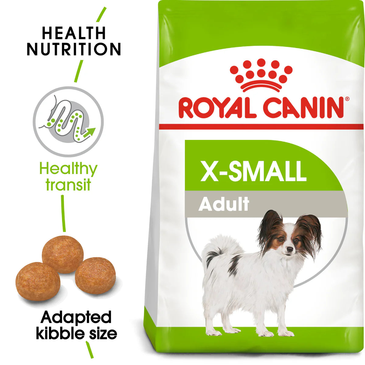 Royal Canin X-Small Adult (1.5 KG) - Dry food for very small dogs up to 4 KG. from 10 months to 8 years