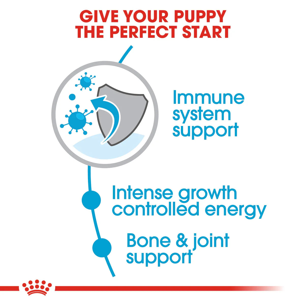 Royal Canin Giant Puppy - Dry food for giant dogs. Adult weight from 45 KG and over - from 2 to 8 months old