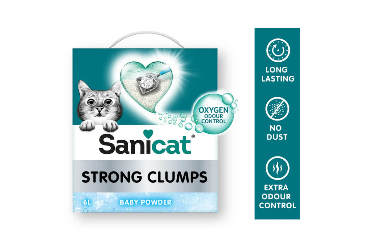 Sanicat Strong Clumps Baby Powder 10 KG