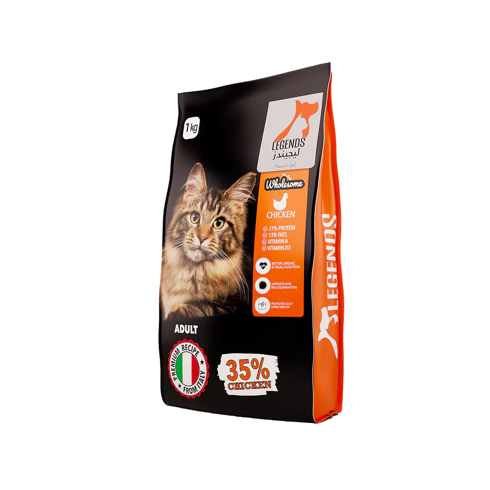 Legends Wholesome Chicken Feed For Adult Cats