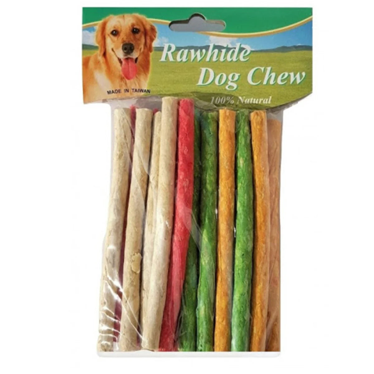 سيجار مضغ للكلاب من الجلد الخام، رقم الموديل FY-87382