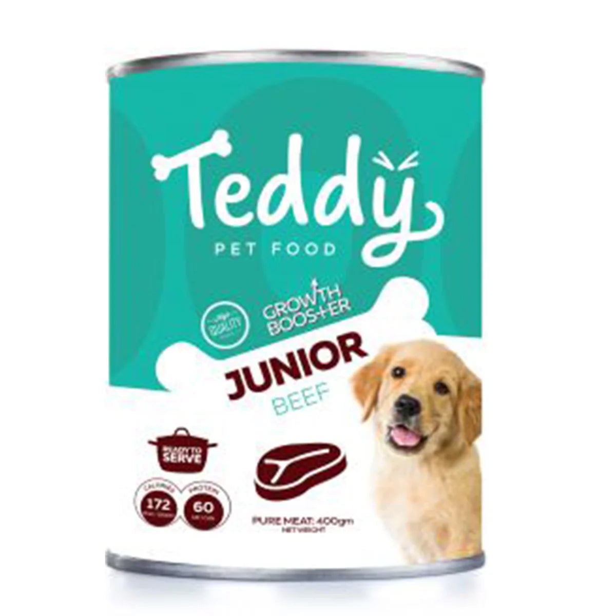 Teddy Junior Beef - wet dog food 400g